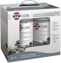 hth Spa Kit Brom Wasserpflegeset Aktivsauerstoff/Brom, 2-teilig, 2,2kg