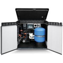 Trend Pool Technikbox mit Filteranlage und Salzelektrolysesystem