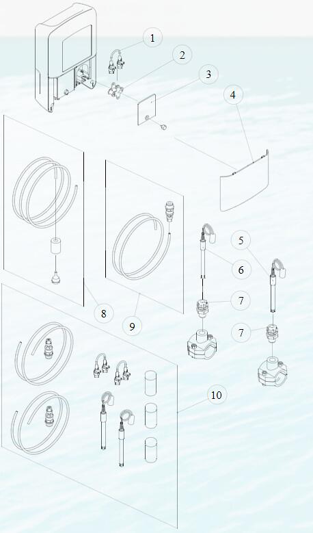 Bayrol Ersatzteil Automatic Cl/pH, Impfventil Kit