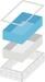 Trend Pool Trendstone Styroporpool Premium Set, 800x400x150cm, rechteckig, EPS40, Innenhülle blau, Treppe Variofit 58 links mit Sitzbank, Sandfilteranlage