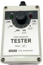 Aseko Sonden Simulator pH, Redox und freies Chlor, grau