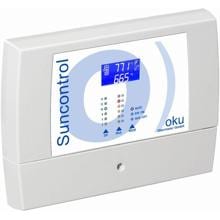 OKU 600100 Suncontrol Differenztemperaturregler für Solarheizungen, Komplettset