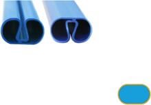 Trend-Pool Standard-Handlauf für Überhangfolie, Profilschienen-Set Kinderbecken Oval-Pool, PVC, blau