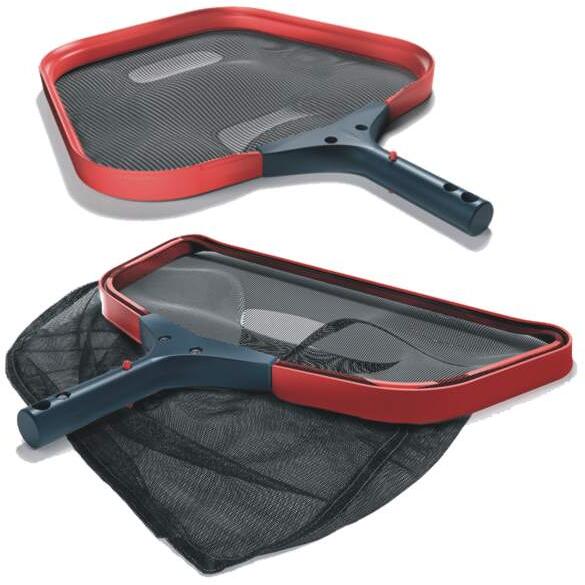 Kokido Revolution Bodenkescher, tief, 41x47cm, schwarz/rot