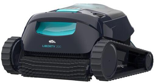 Maytronics Dolphin Liberty 200 Pool-Roboter Bodensauger, 50m², schwarz