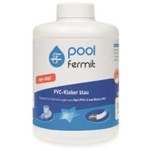 Pool Fermit PVC-Kleber mit Pinsel für Verrohrungen, blau