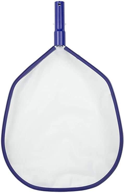 PoolCare 22021188 Bodenkescher, flaches Netz, extra fein, blau/weiß