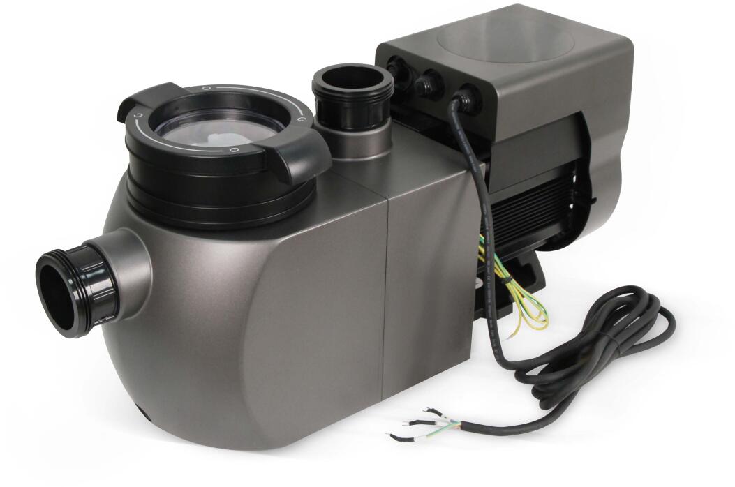 Trend Pool InverHero IH30 Filterpumpe, selbstansaugend, frequenzgesteuert, 27m³/h bei 8m, 1,4kW, 230V, Wifi, anthrazit