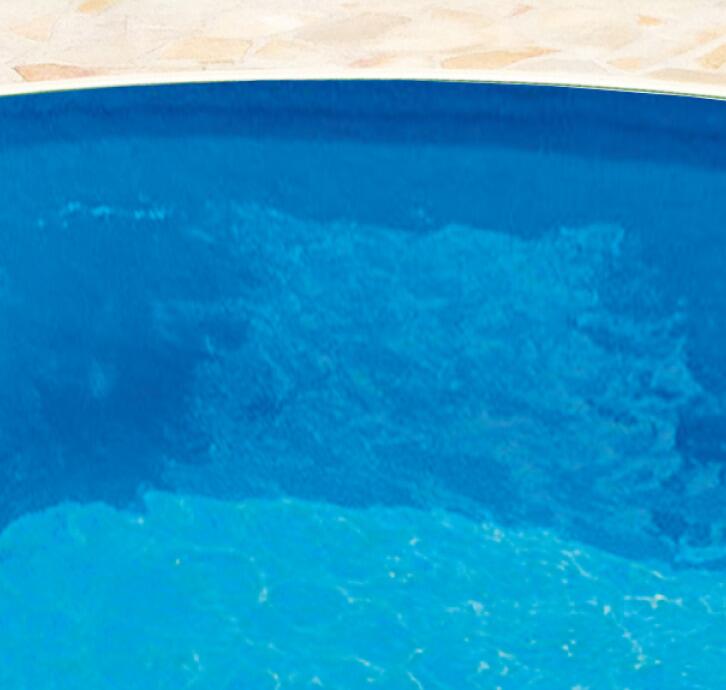 BWT 9708121805 Poolfolie für Achtformbecken, Einhängebiese, Stärke 0,8mm, 300x470x120cm, blau