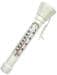 Poolcare Poolthermometer Wassertemperaturmessung, hexagonal, schwimmend, 19cm, weiß
