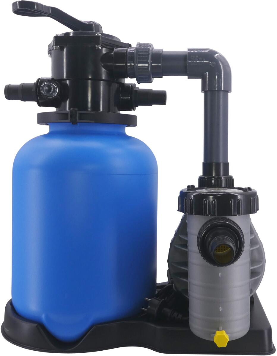 OKU 301350 Bali Premium Sandfilteranlage mit Aqua Plus 4 Pumpe, 5m³/h bei 6m, Ø 300mm, 6-Wege-Ventil, 230V, blau