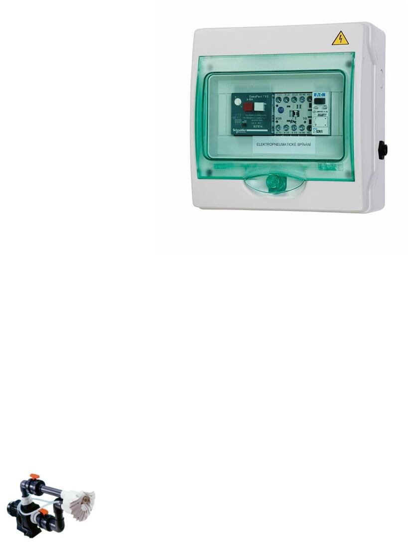 Vagner Pool Elektro-automatische Steuerung Gegenstromanlage 400V, weiß