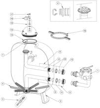 Pentair Entlüftungsventil Triton/Triton II Clearpro Filterbehälter