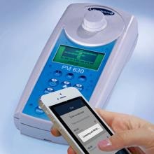 Lovibond PM 630 Photometer, elektronisches Messgerät für Wasseranalyse, Bluetooth, pH-Wert, Chlor, Brom