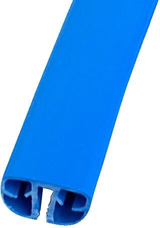 Future Pool Standard-Handlauf für Überhangfolie, Profilschienen-Set Rund-Pool Fun Ø 350cm, PVC, blau