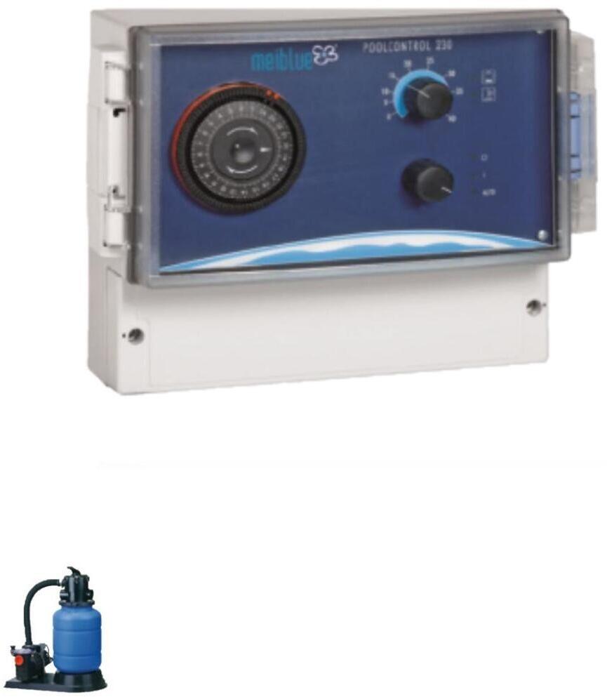 Meiblue Filtercontrol Elektro-automatische Steuerung Filteranlage, 230V