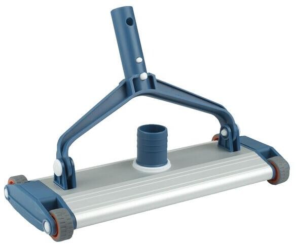 Gre manueller Poolsauger Bodensauger, Aluminium, Ø 38mm, blau/silber