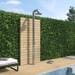 JEE-O Fatline 02 Gartendusche, Kalt- und Warmwasserdusche, Edelstahl