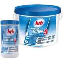 hth Maxitab 200g Action 5 Chlortabletten zur Wasseraufbereitung, stabilisiertes Chlor