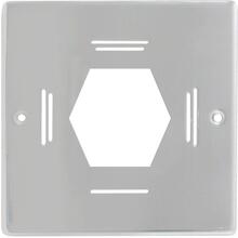 Behncke Blende für Power LED Unterwasserscheinwerfer, Cube Line Design, Betonbecken, Edelstahl