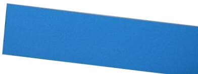 Elbe Folienblech für Massivbau, Streifen 10x200cm, Stärke 1,2mm, blau