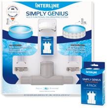 Interline Simply Genius Starter Pack mit Nachfüllset, weiß