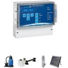Meiblue Poolconsulting Elektro-automatische Steuerung Filteranlage, Elektroheizung, Wärmetauscher, Solarheizung, inkl. Wasserfühler