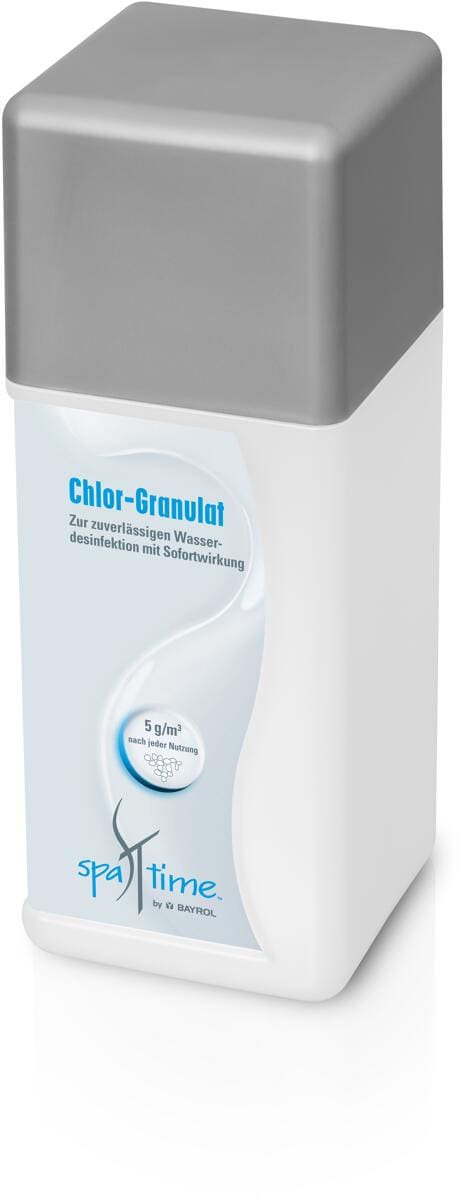 Bayrol SpaTime Chlor-Granulat, Flasche, 1kg