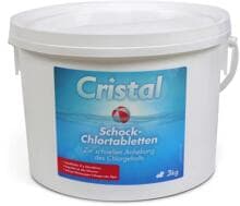 Cristal Schockchlortabletten 20g, 3kg