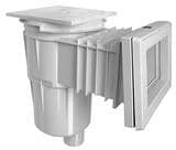 Astral Pool Skimmer 6° geneigt für GfK-Becken, 17,5L, Standard-Saugöffnung, ABS, weiß