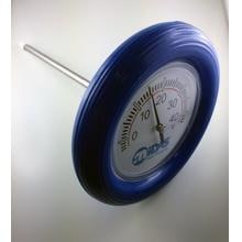 Midas Mida Therm Badethermometer Poolthermometer mit Schwimmring, Kunststoff, rund, blau