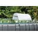 Intex 28054 Frame-Pool-Sonnendach Sonnenschutz Sonnensegel für Stahlrohrbecken bis 732cm weiß