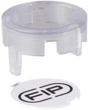 Kappe für Ventil Easyfit, transparent, Ø 32mm