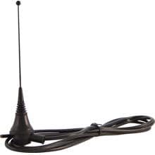 Vagner Pool externe Antenne für Pro Piezo Steuergerät, 2,5m Koaxialkabel, schwarz