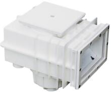 MTS Skimmer V20 ABS Einbauskimmer für Folienbecken mit Messeingeinsätzen, 200x150mm, weiß