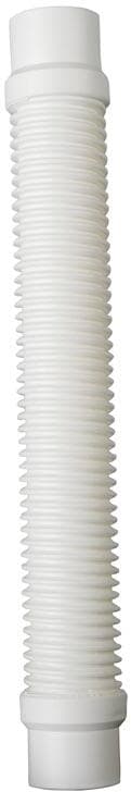 Gre Pool Verbindungsschlauch geriffelt, Ø 38mm, 58cm, Kunststoff, weiß